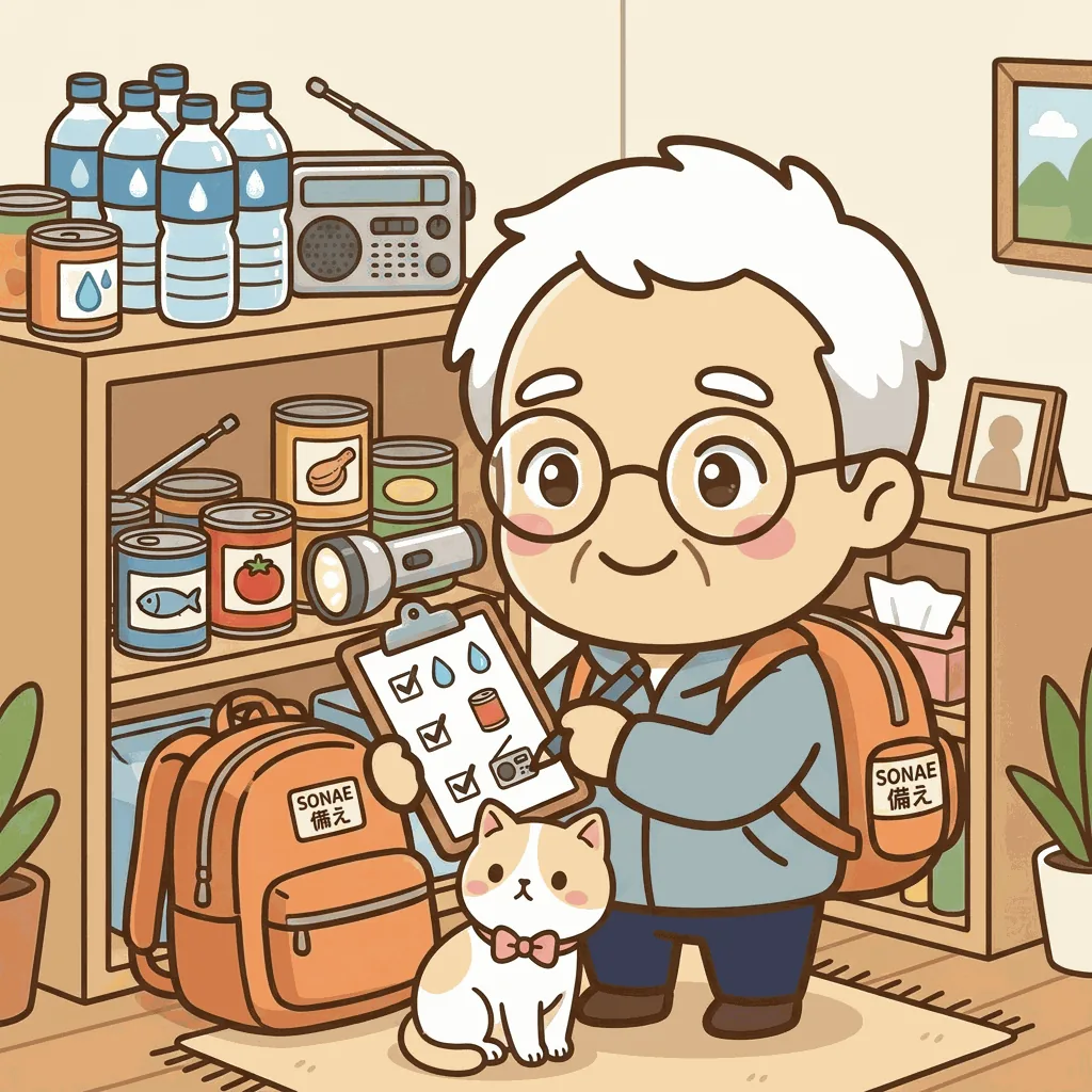防災備蓄の基本