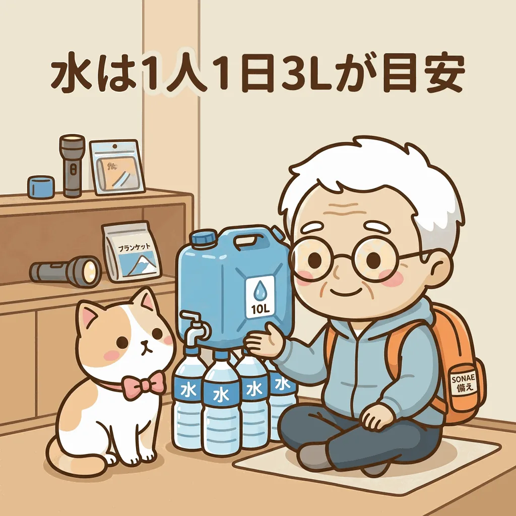 防災備蓄でまず押さえるべき基本