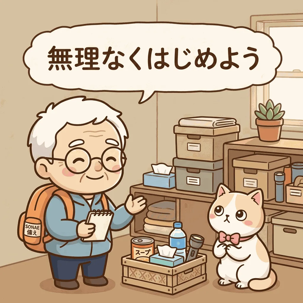 備蓄を続けるコツ